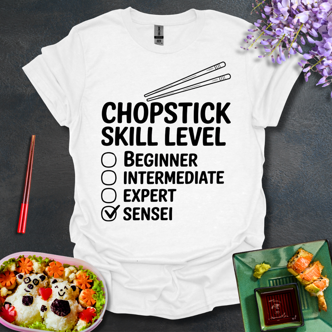 Chopstick skill level Softstyle T-Shirt