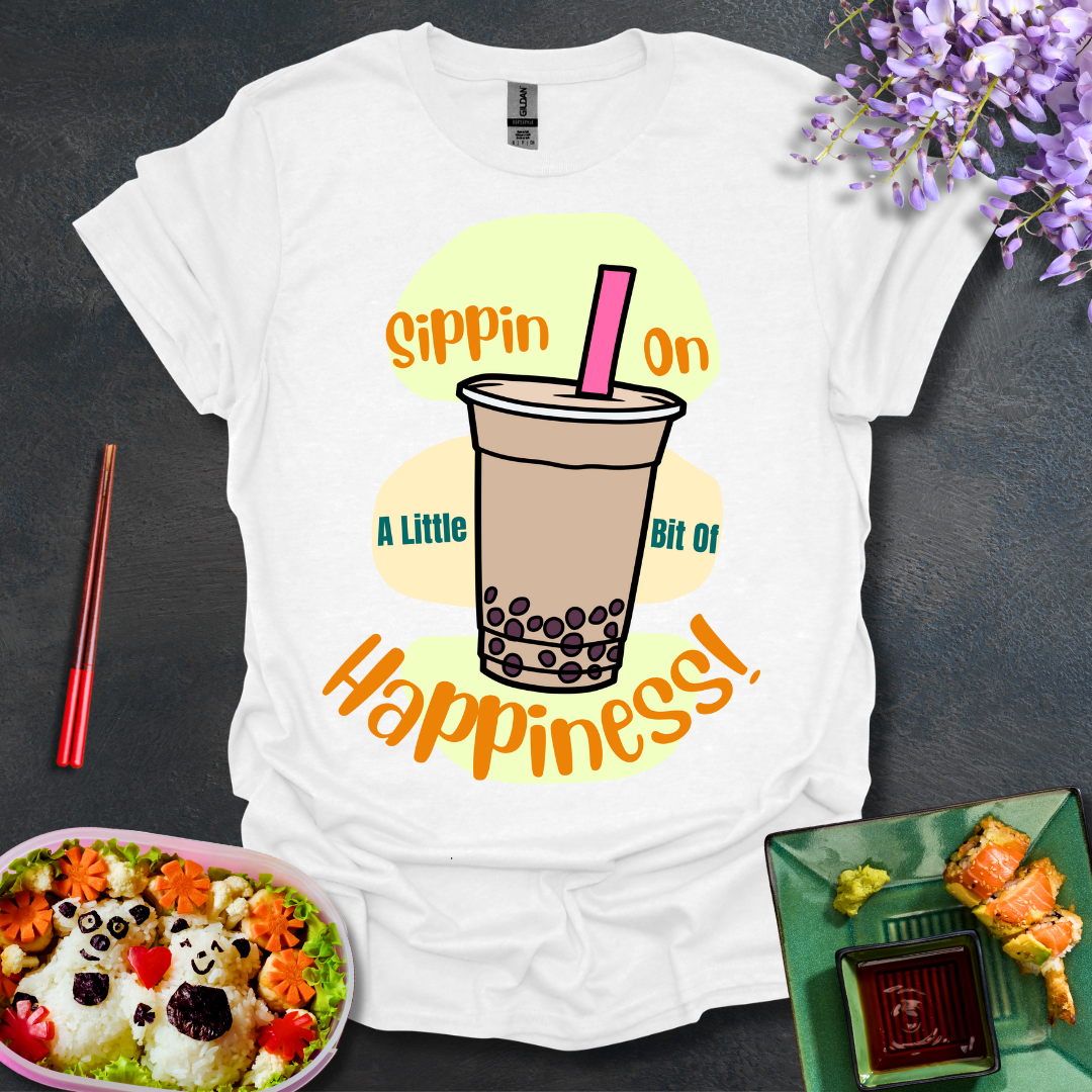 Sippin' on Happiness Softstyle T-Shirt