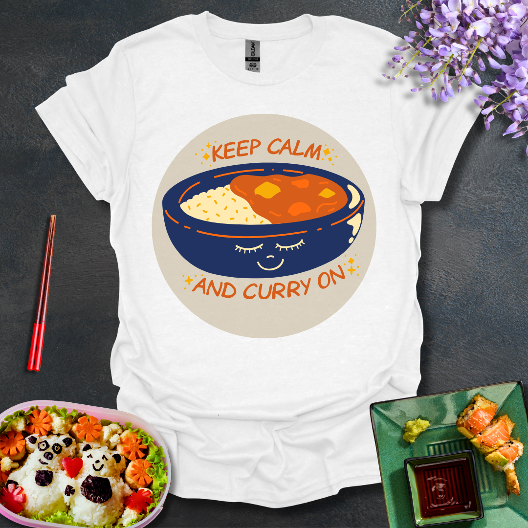 Keep calm and curry on Softstyle T-Shirt