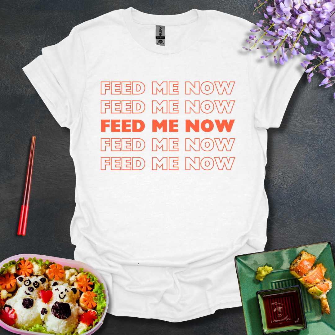 Feed me now Softstyle T-Shirt