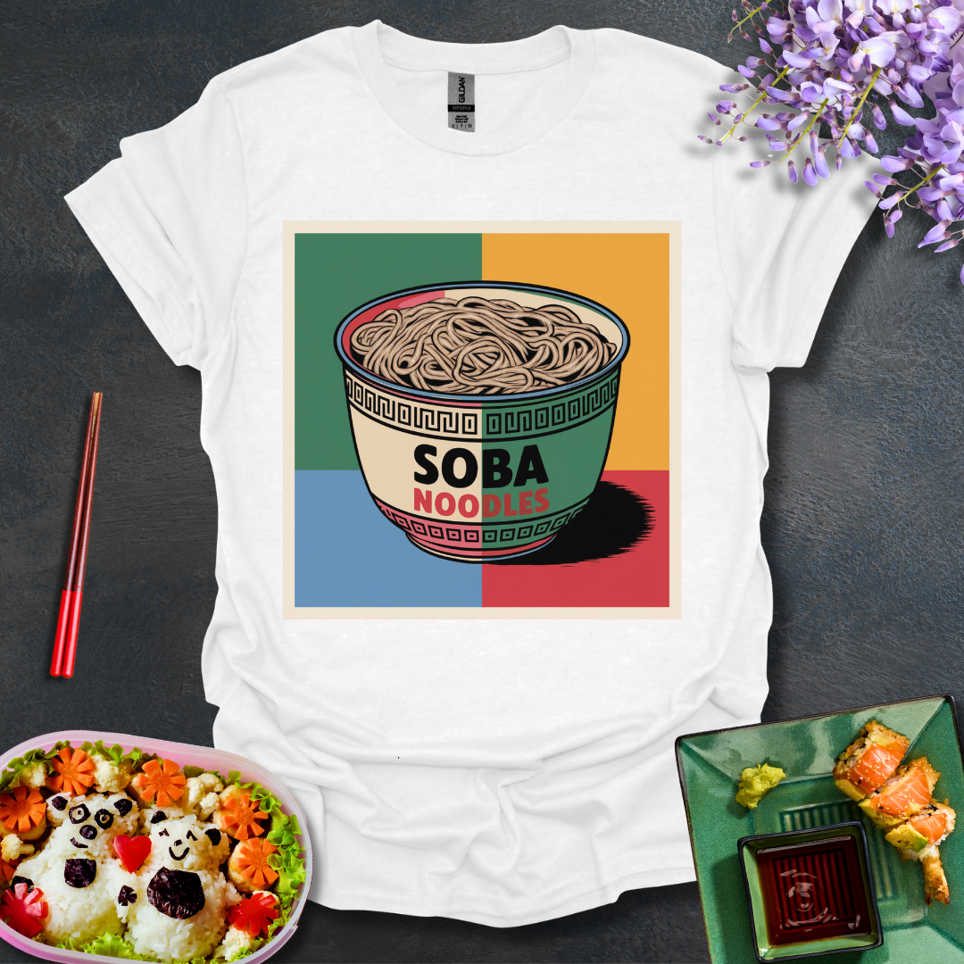 Pop art Soba noodles Softstyle T-Shirt