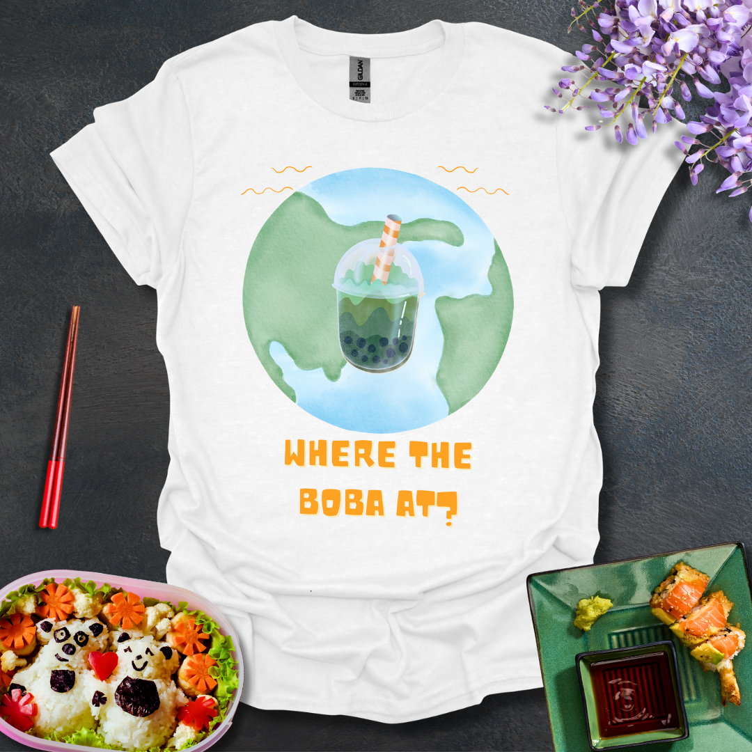 Where the Boba at? Softstyle T-Shirt