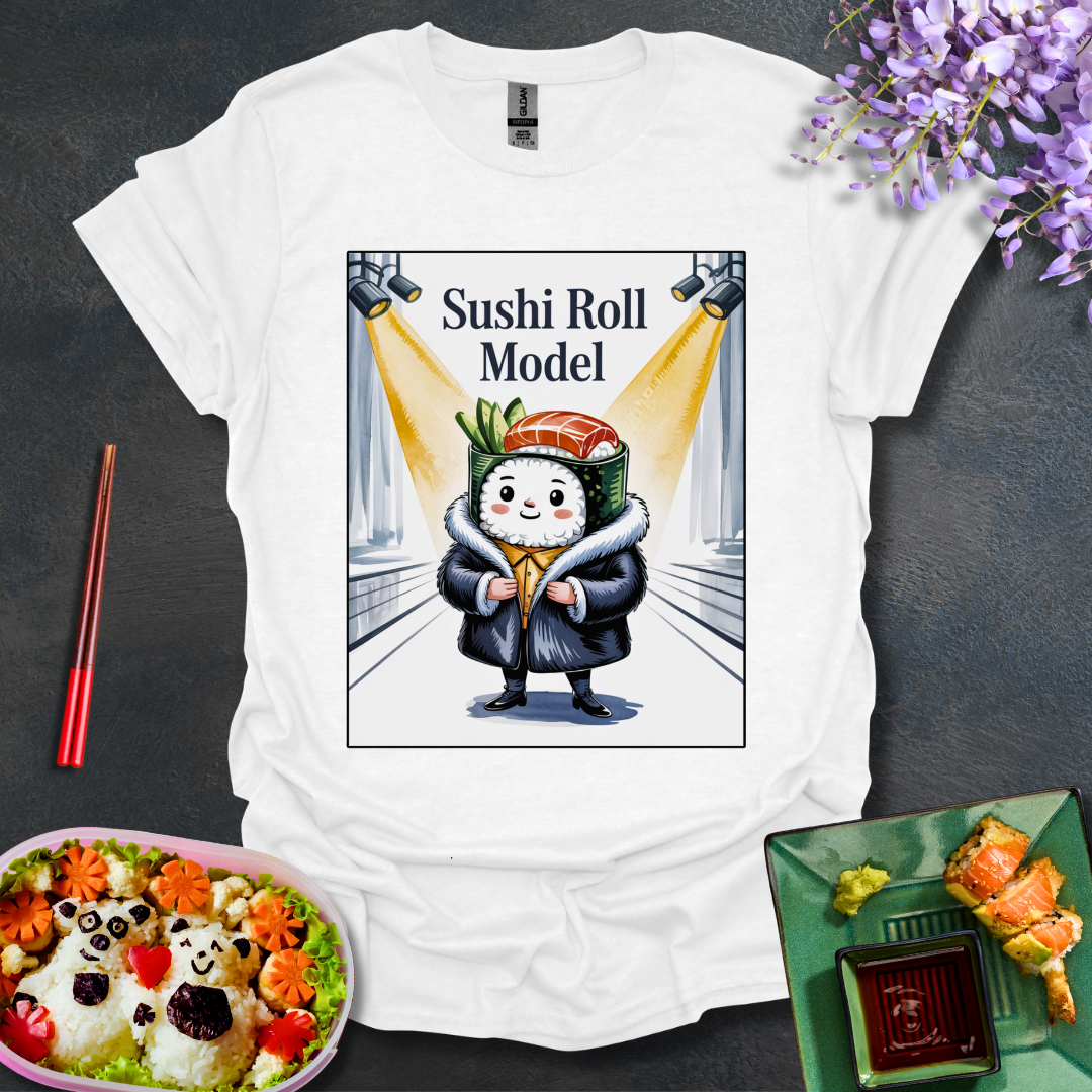 Sushi Roll Model Softstyle T-Shirt