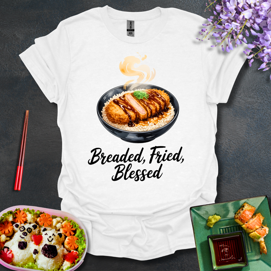 Breaded Fried Blessed Softstyle T-Shirt