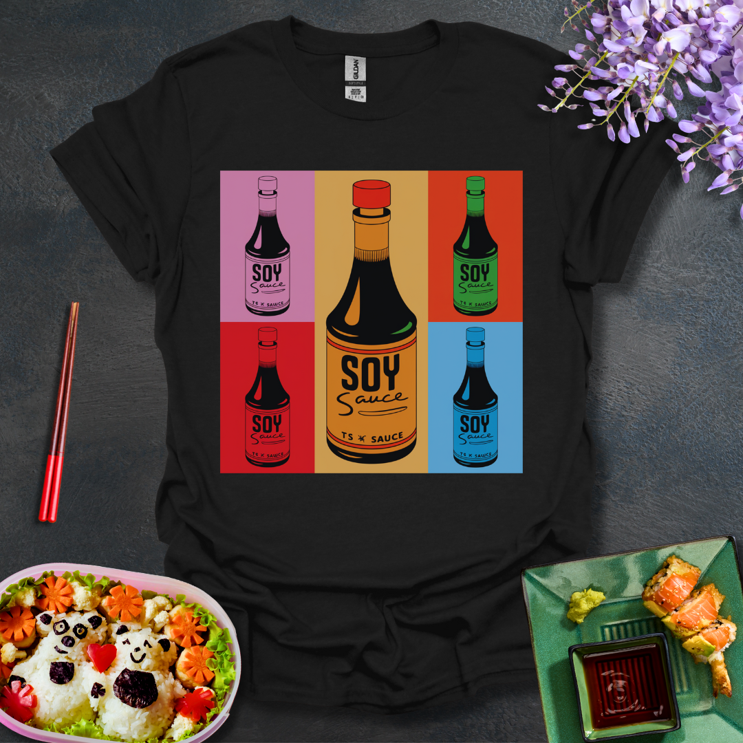 Pop Art Soy Sauce Softstyle T-Shirt