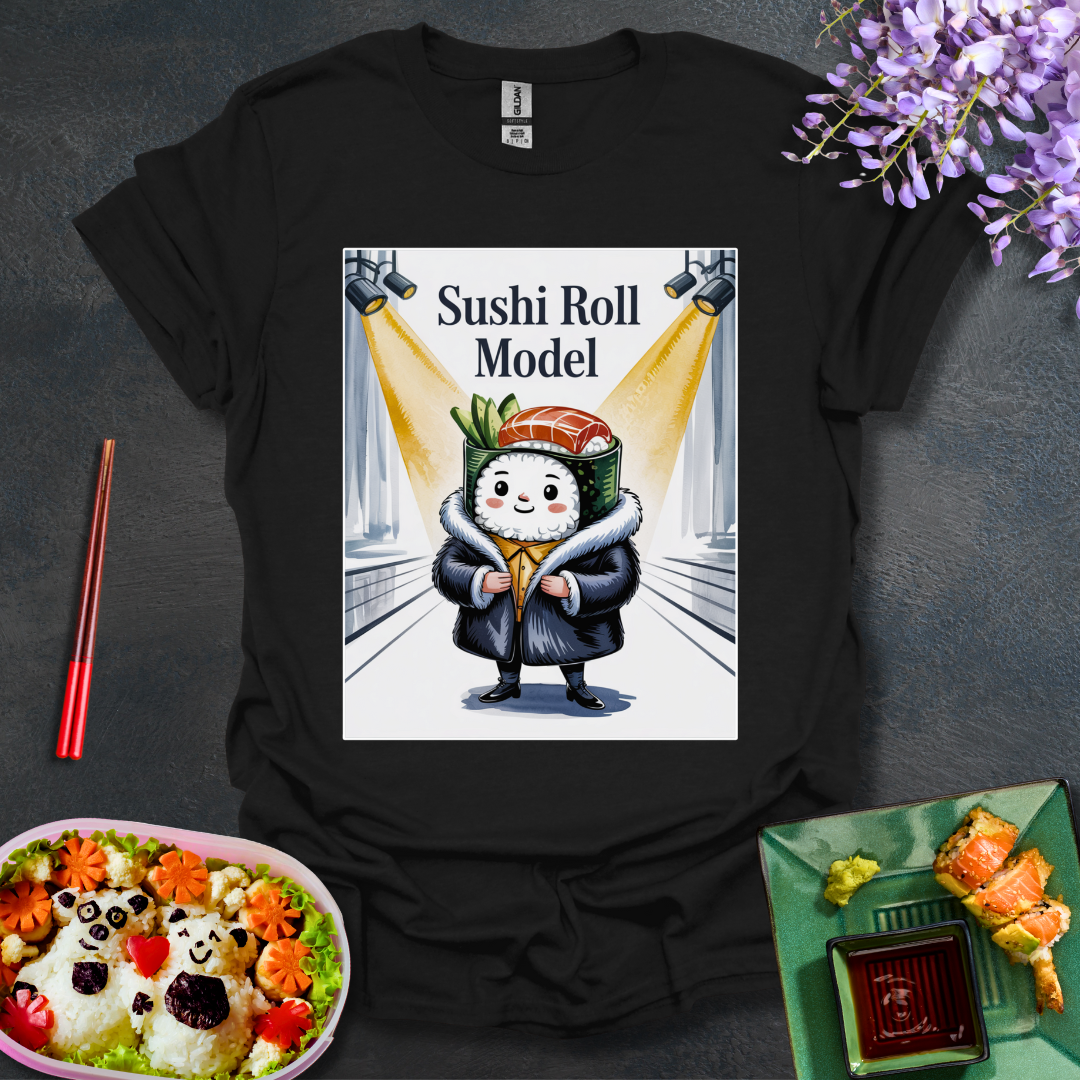 Sushi Roll Model Softstyle T-Shirt