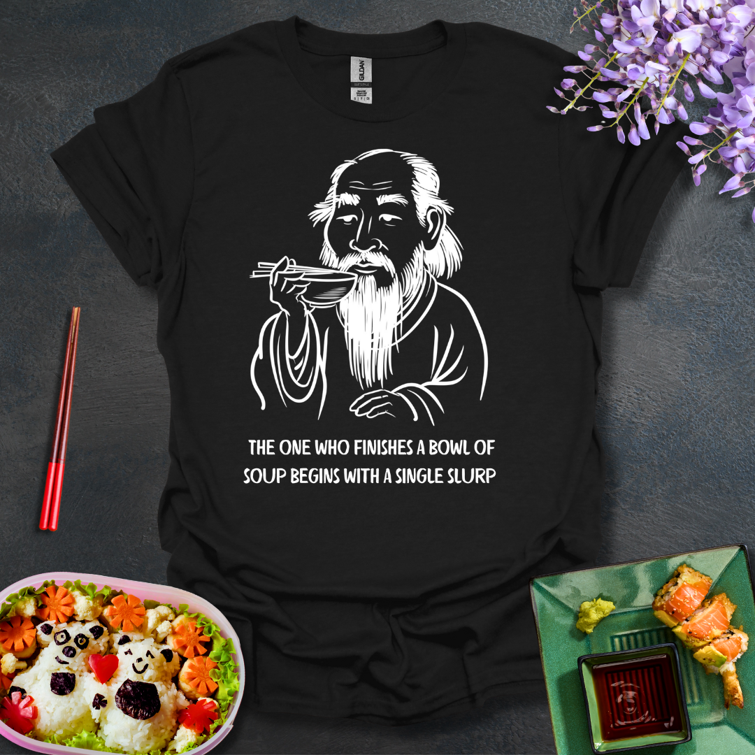 Begin with a single slurp Softstyle T-Shirt