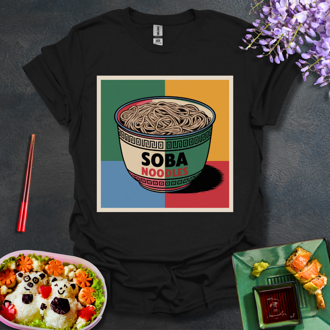 Pop art Soba noodles Softstyle T-Shirt