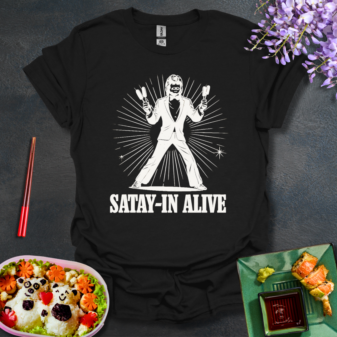 Satay-In Alive Softstyle T-Shirt