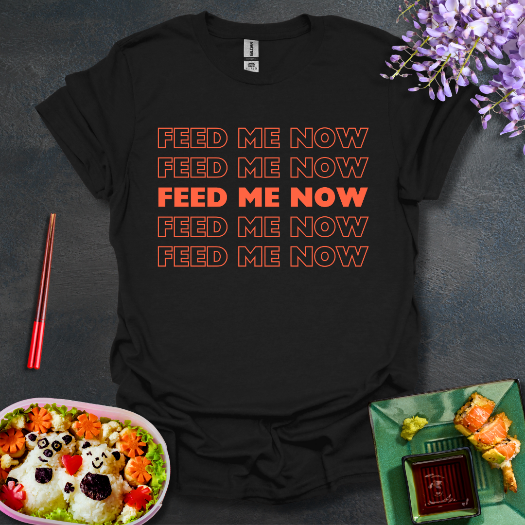 Feed me now Softstyle T-Shirt