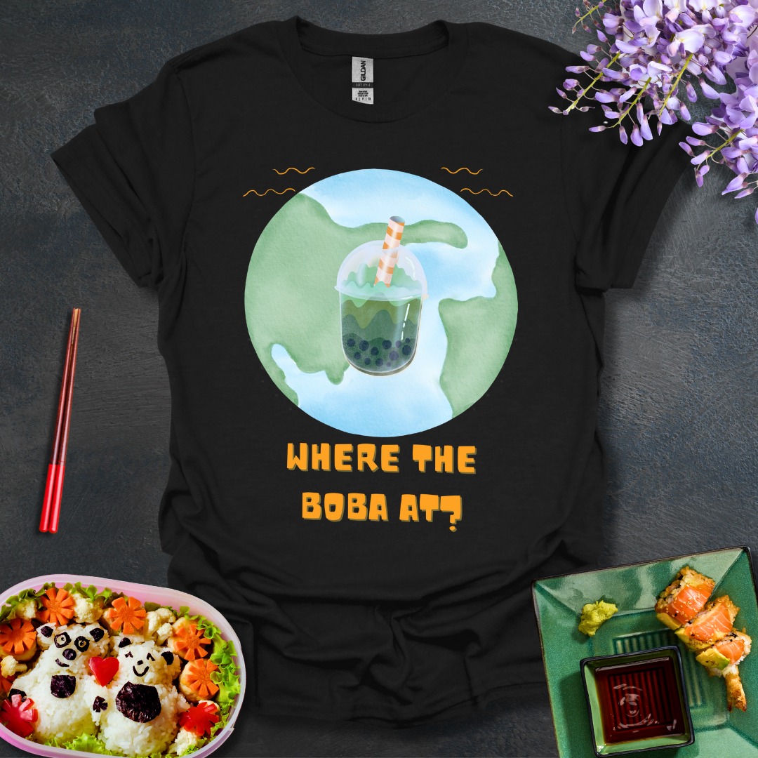 Where the Boba at? Softstyle T-Shirt