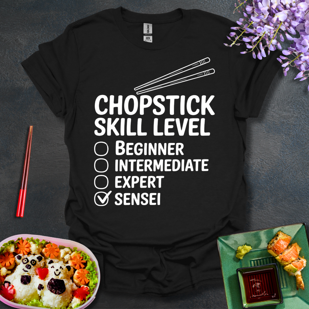 Chopstick skill level Softstyle T-Shirt