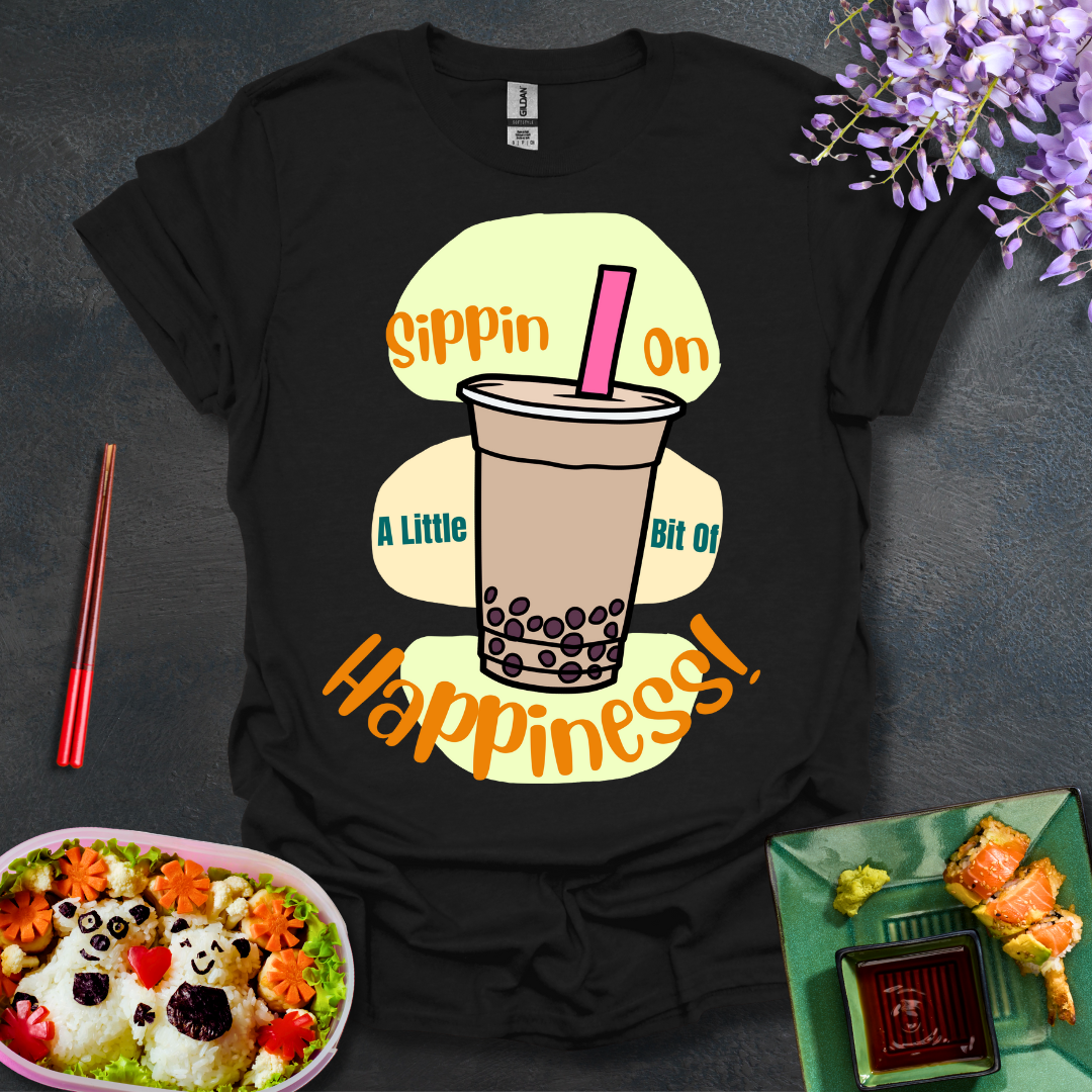 Sippin' on Happiness Softstyle T-Shirt