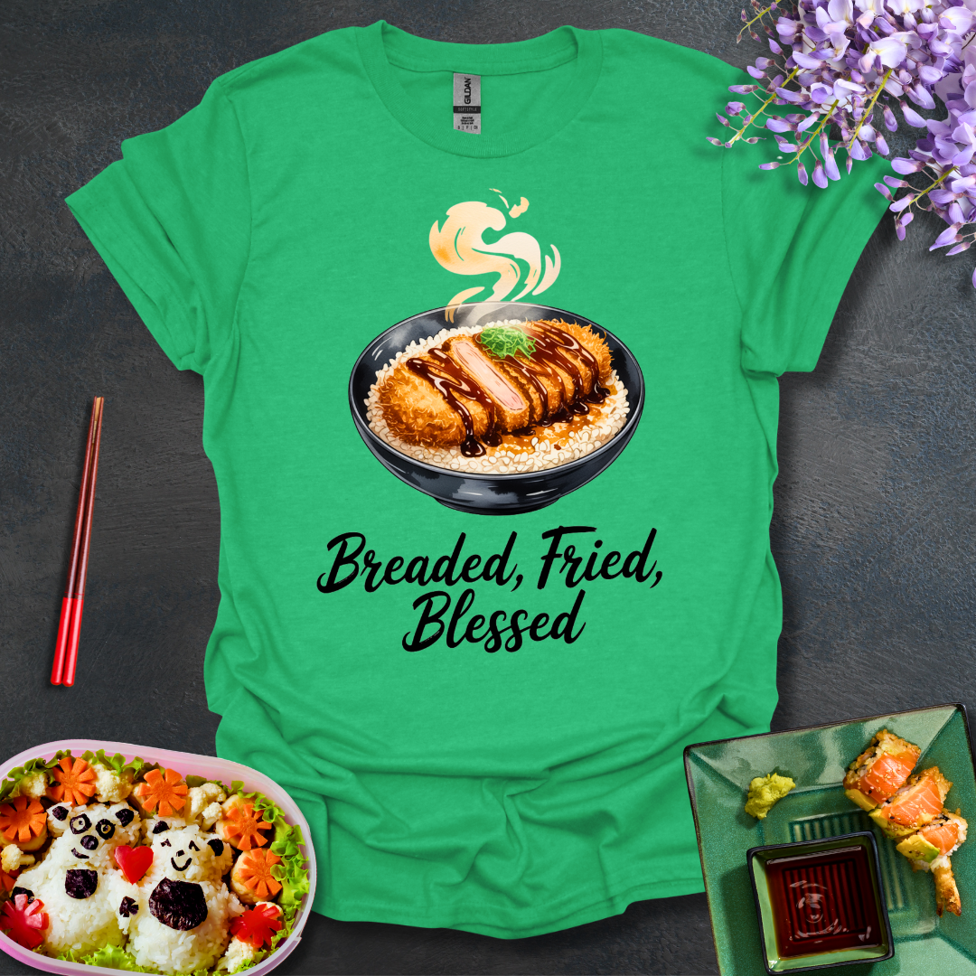 Breaded Fried Blessed Softstyle T-Shirt