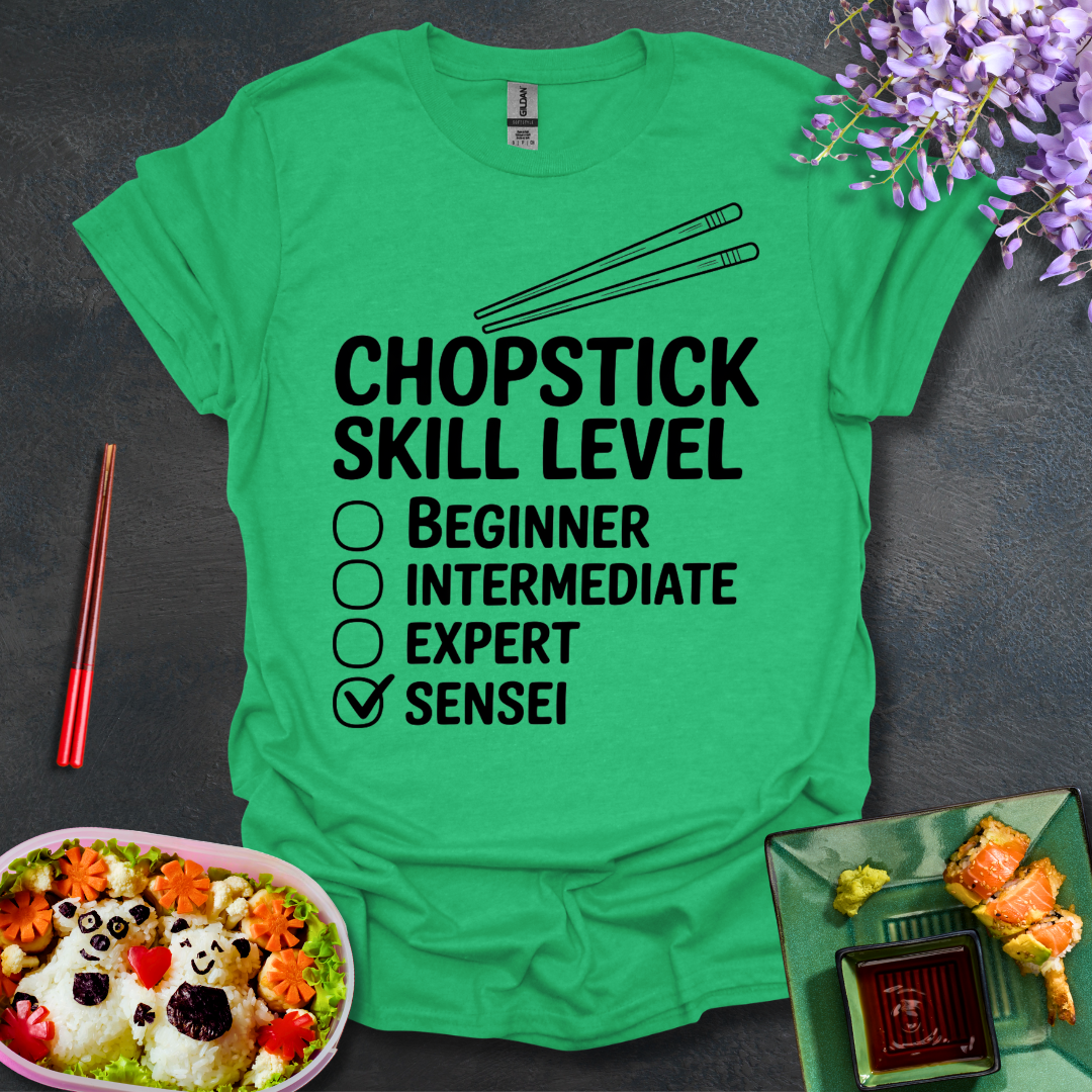 Chopstick skill level Softstyle T-Shirt