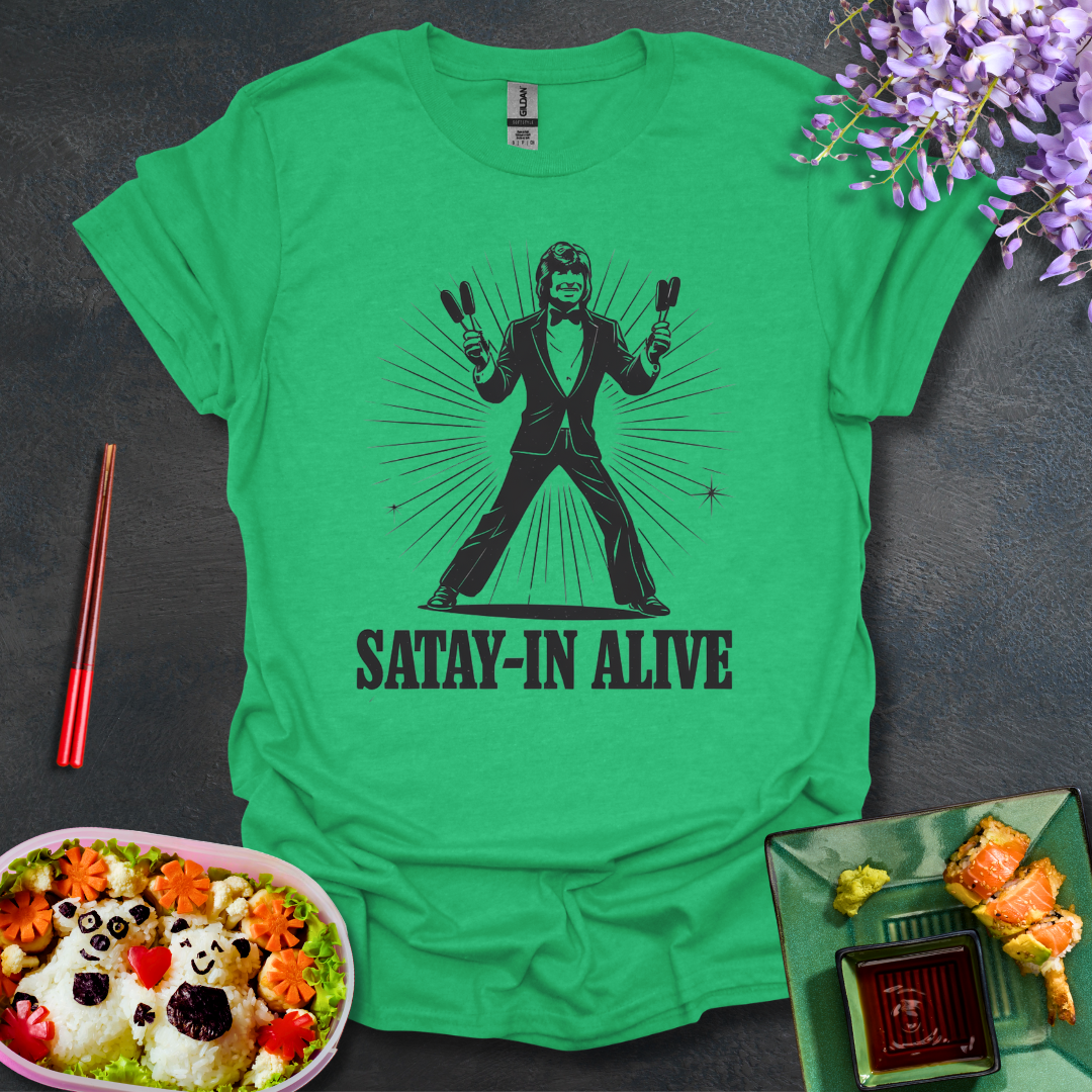 Satay-In Alive Softstyle T-Shirt