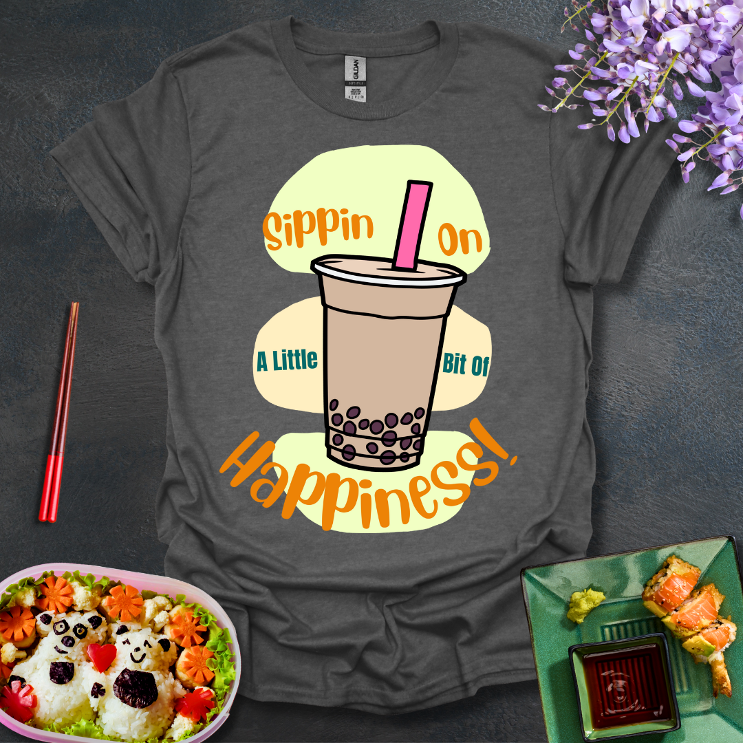 Sippin' on Happiness Softstyle T-Shirt