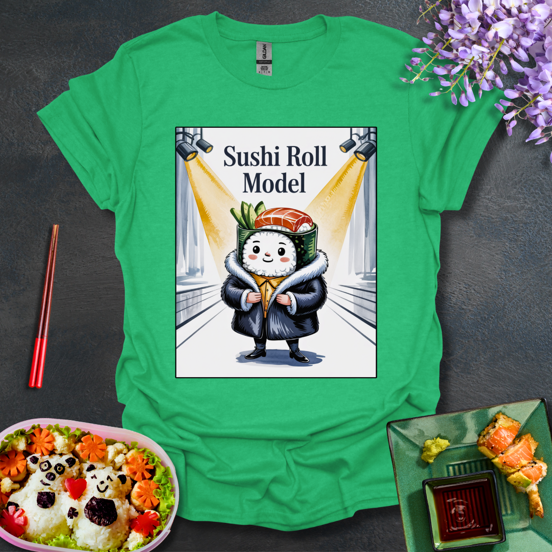 Sushi Roll Model Softstyle T-Shirt