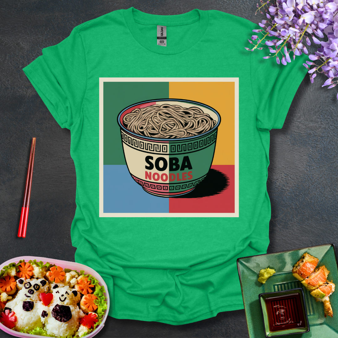 Pop art Soba noodles Softstyle T-Shirt