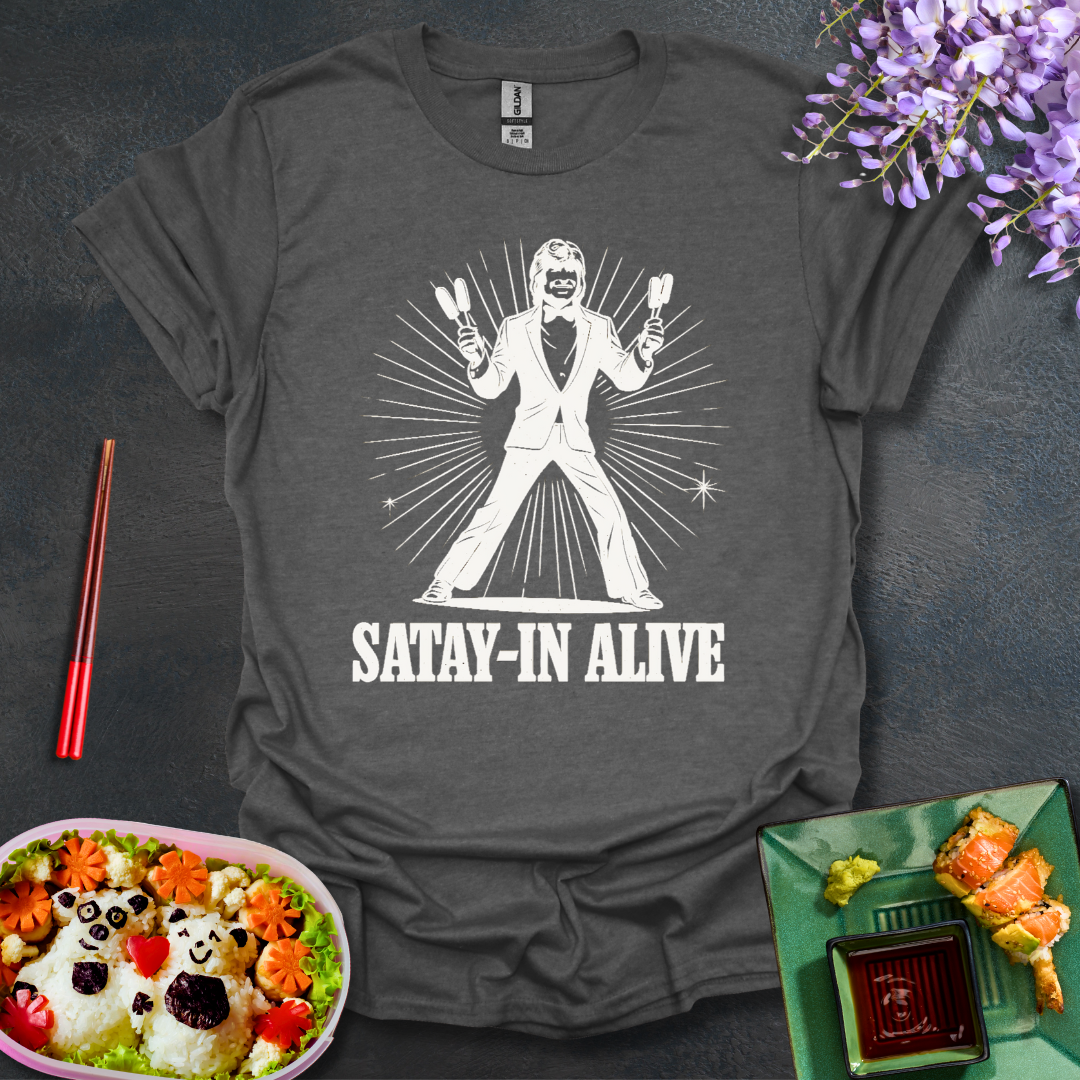 Satay-In Alive Softstyle T-Shirt