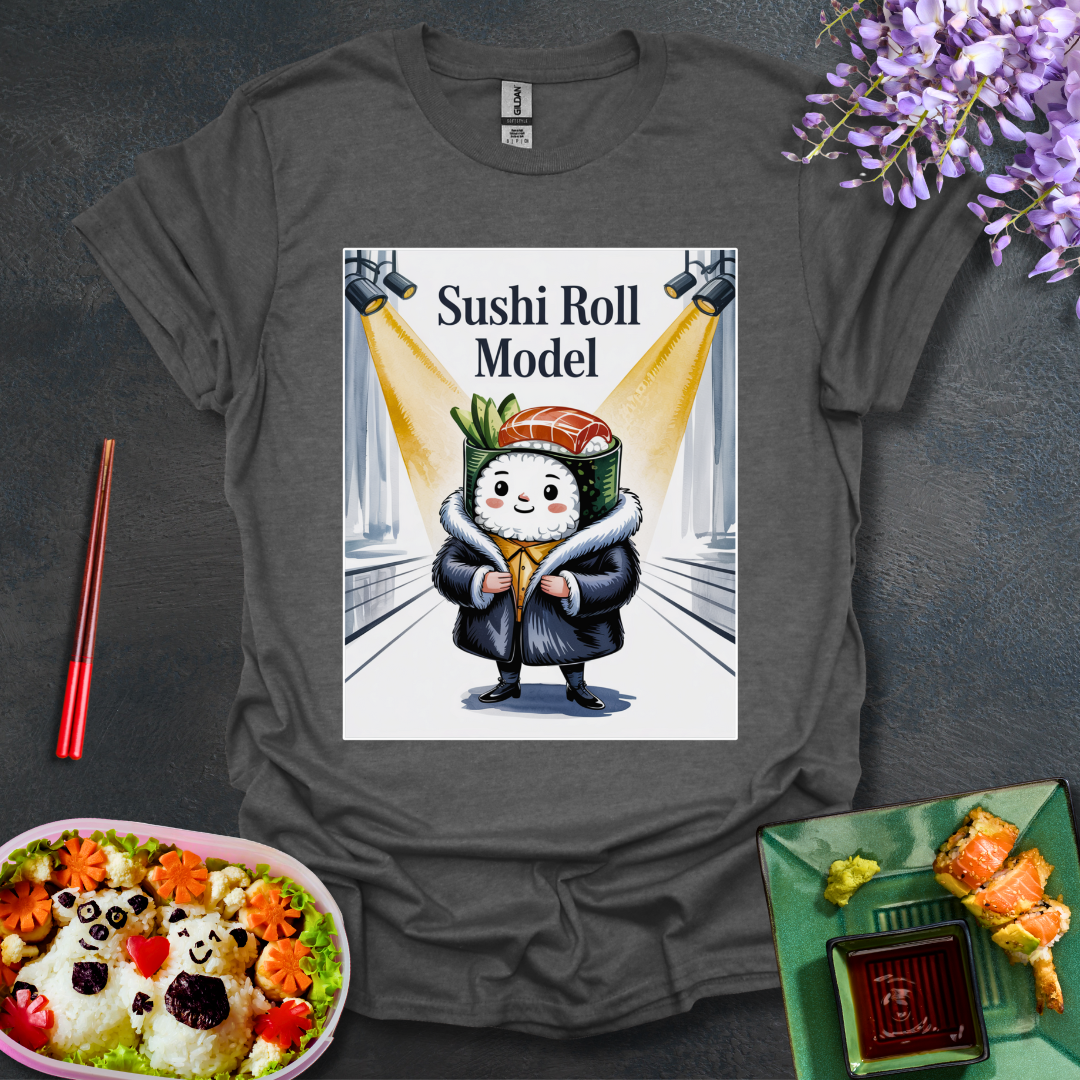 Sushi Roll Model Softstyle T-Shirt