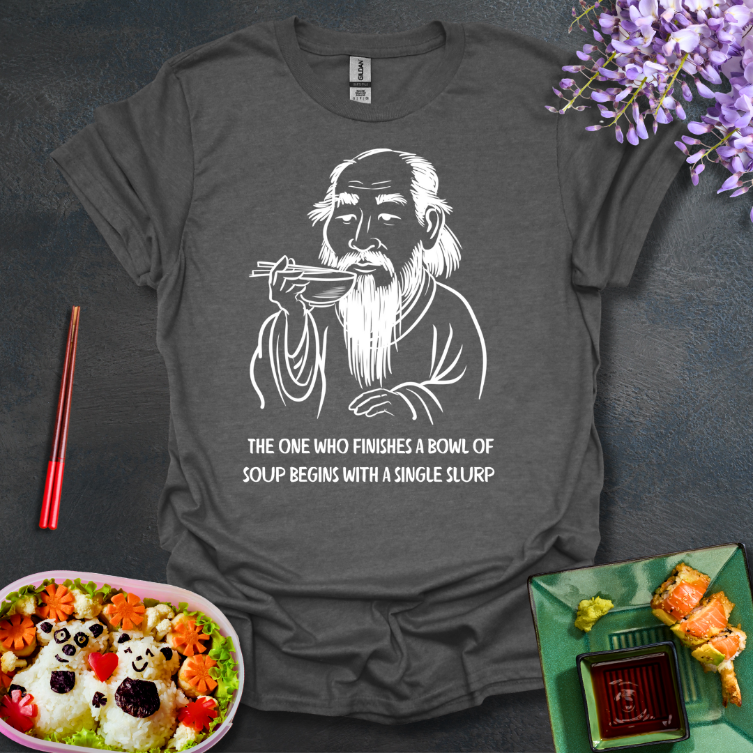 Begin with a single slurp Softstyle T-Shirt