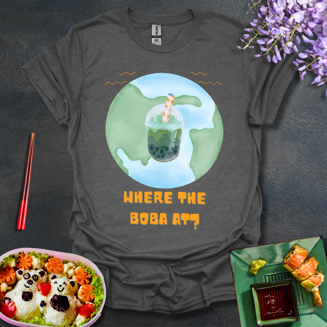Where the Boba at? Softstyle T-Shirt