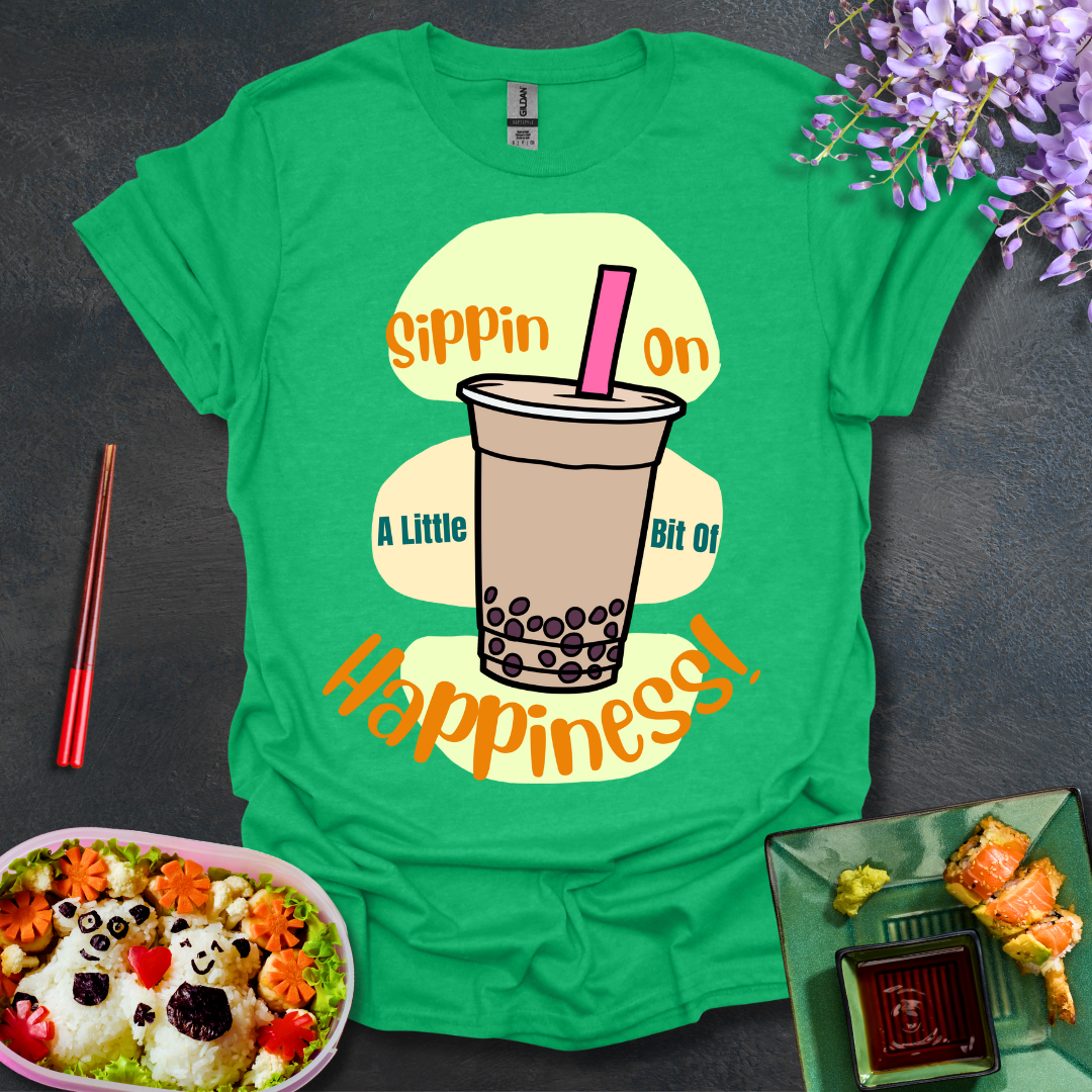 Sippin' on Happiness Softstyle T-Shirt