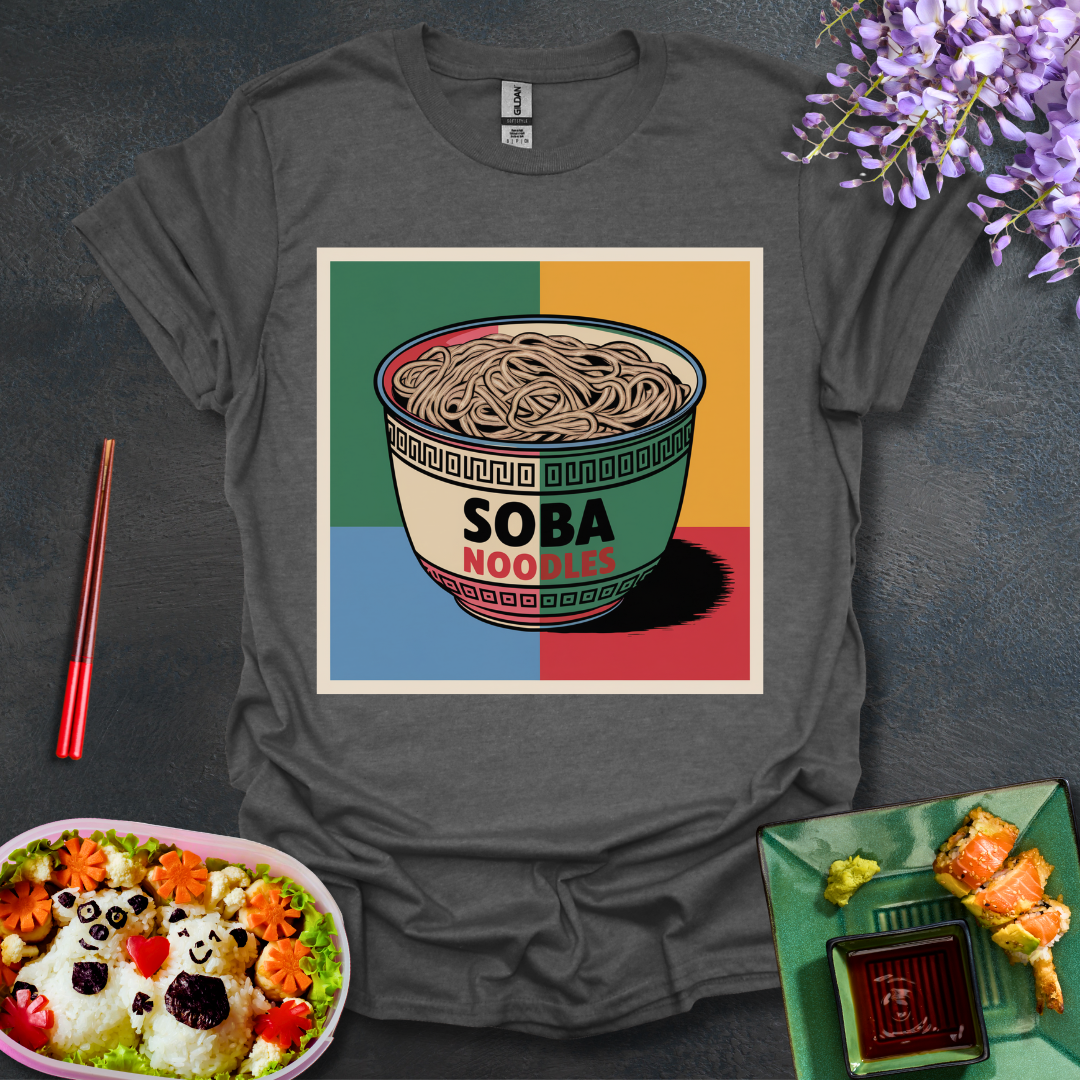 Pop art Soba noodles Softstyle T-Shirt