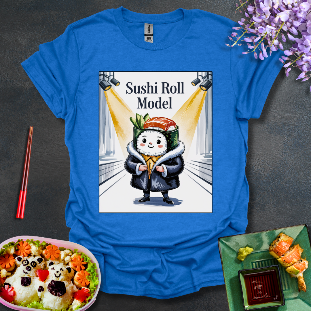Sushi Roll Model Softstyle T-Shirt