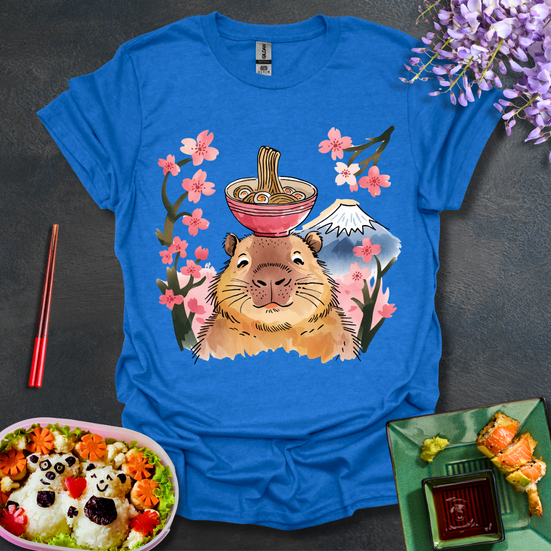 Capybara Ramen Softstyle T-Shirt