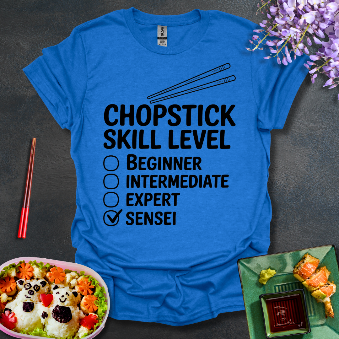 Chopstick skill level Softstyle T-Shirt
