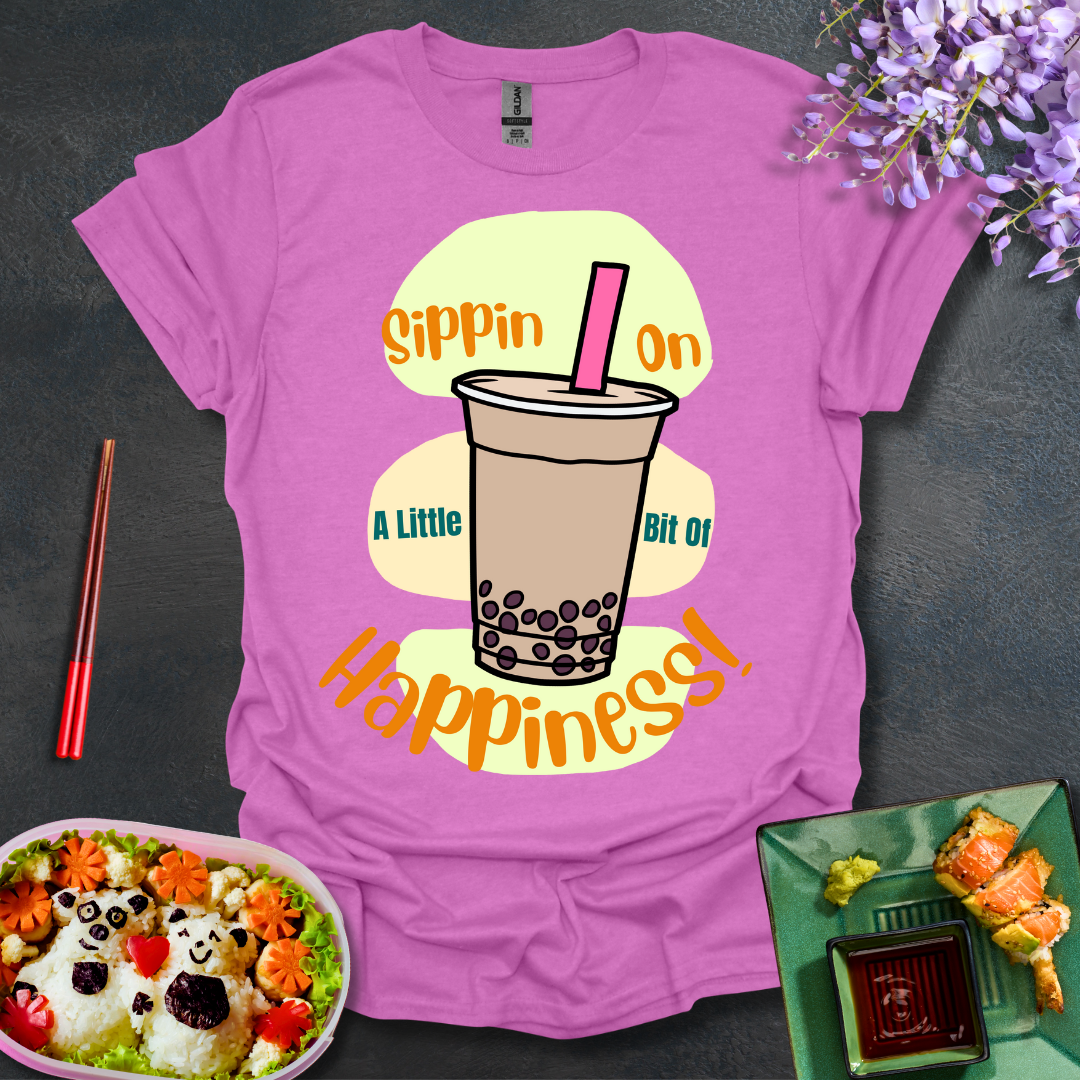 Sippin' on Happiness Softstyle T-Shirt
