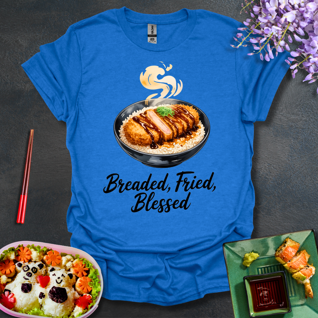 Breaded Fried Blessed Softstyle T-Shirt
