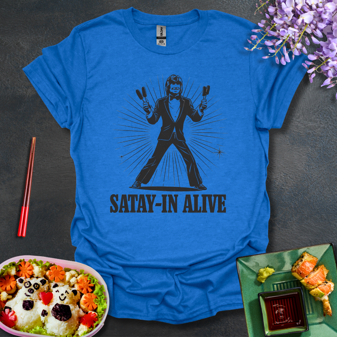 Satay-In Alive Softstyle T-Shirt