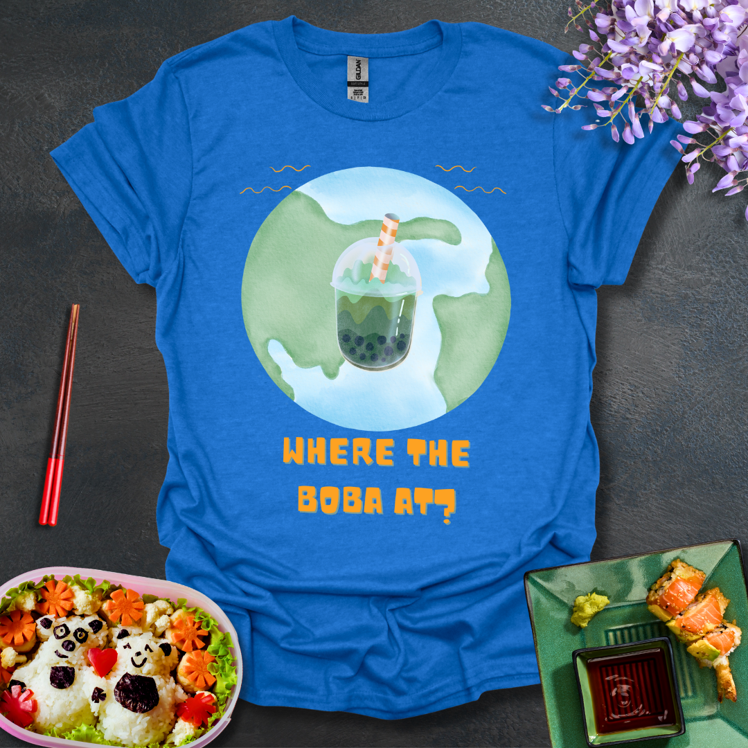 Where the Boba at? Softstyle T-Shirt