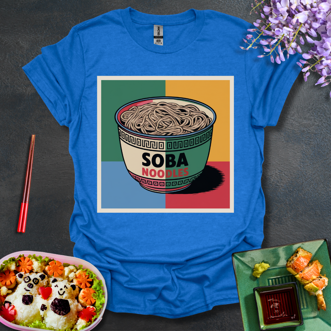 Pop art Soba noodles Softstyle T-Shirt