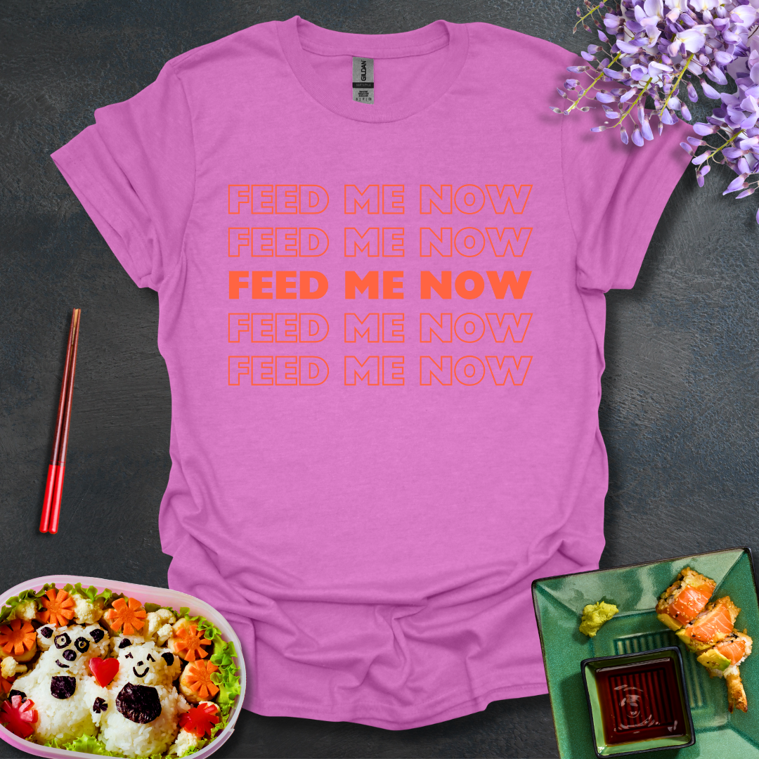 Feed me now Softstyle T-Shirt