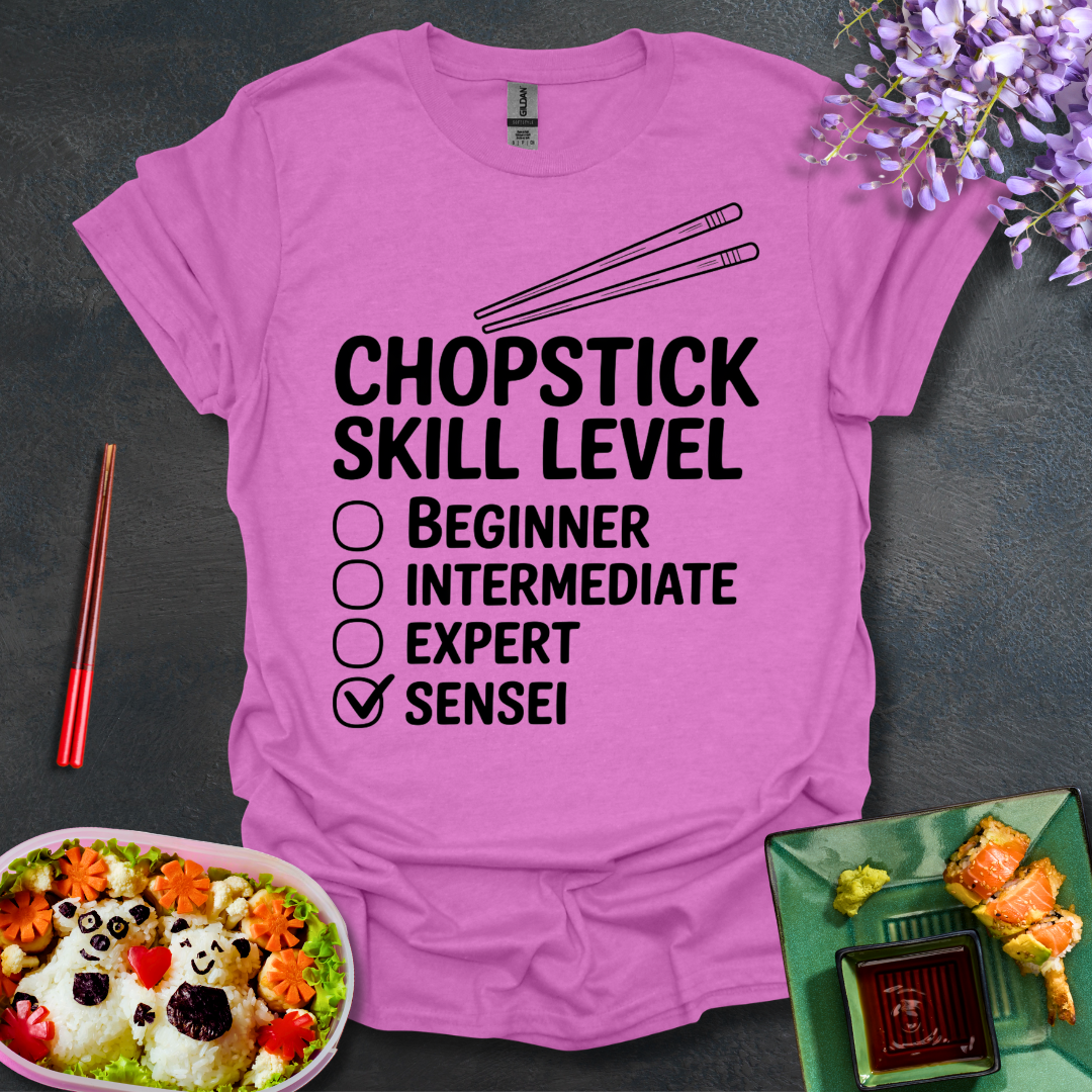Chopstick skill level Softstyle T-Shirt