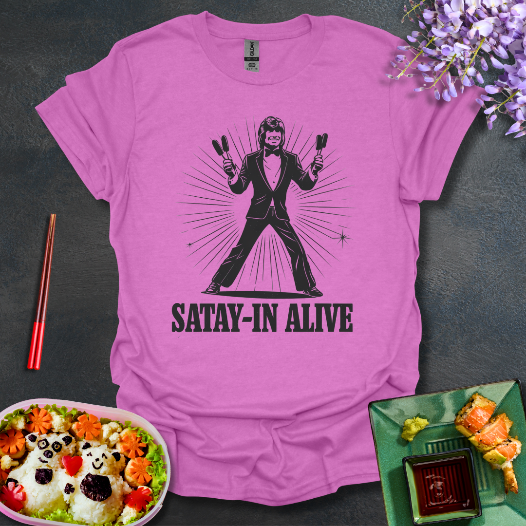 Satay-In Alive Softstyle T-Shirt