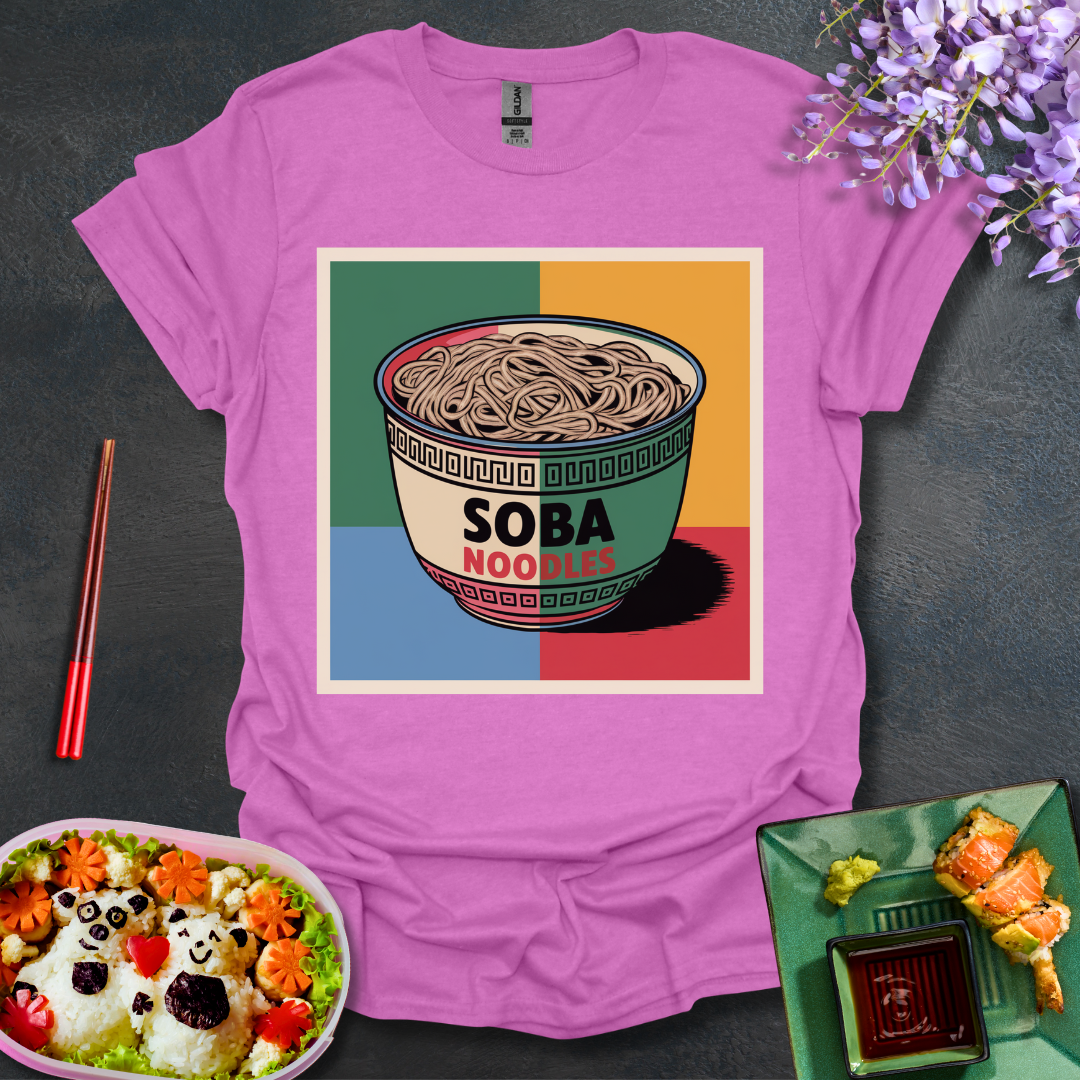 Pop art Soba noodles Softstyle T-Shirt