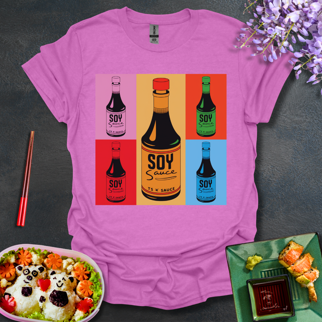 Pop Art Soy Sauce Softstyle T-Shirt