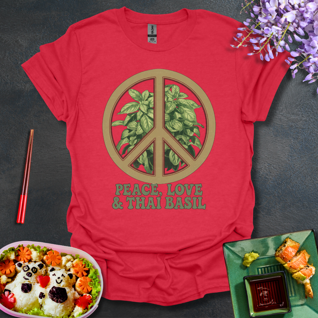 Peace, Love & Thai Basil Softstyle T-Shirt