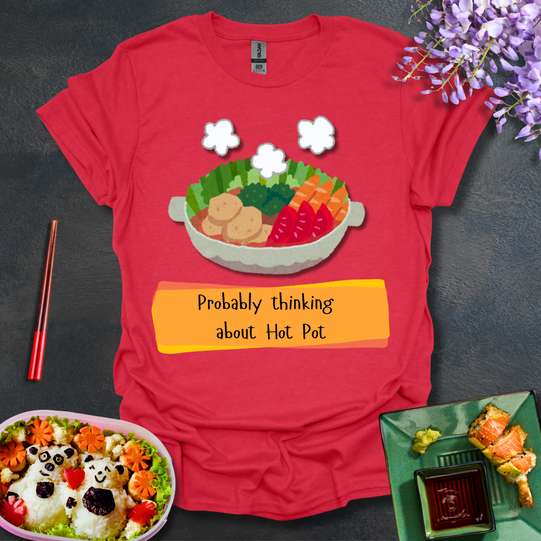 Thinking about Hotpot Softstyle T-Shirt