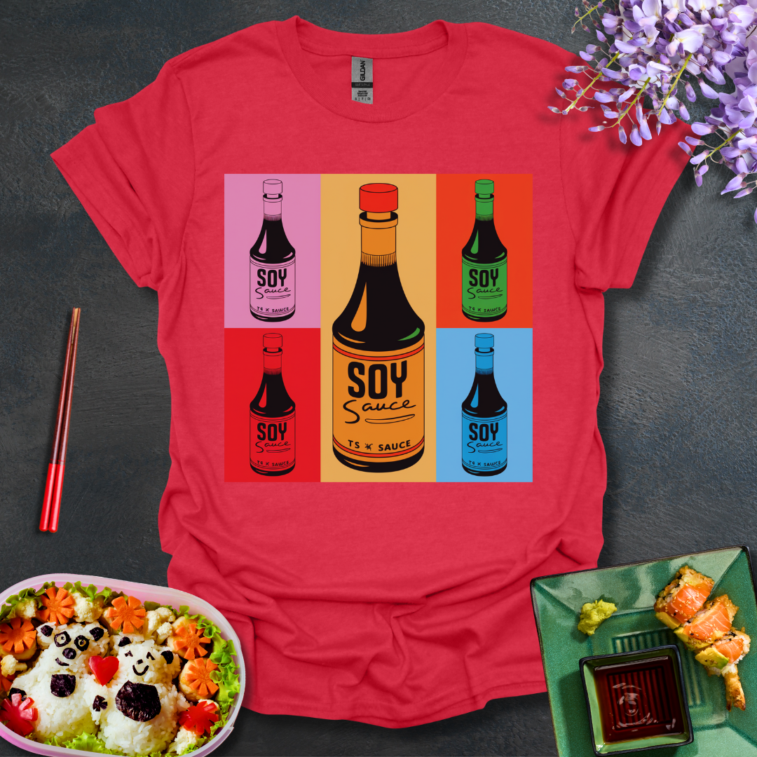 Pop Art Soy Sauce Softstyle T-Shirt