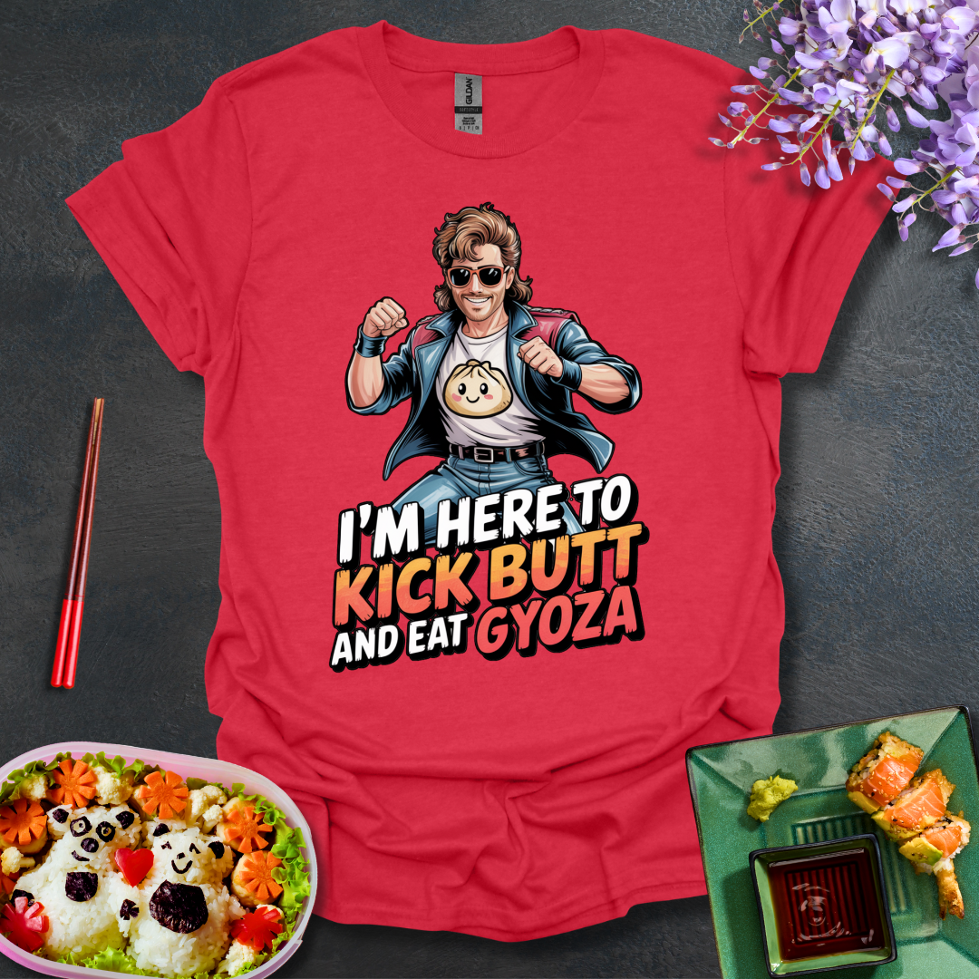 Kick butt and eat Gyoza Softstyle T-Shirt