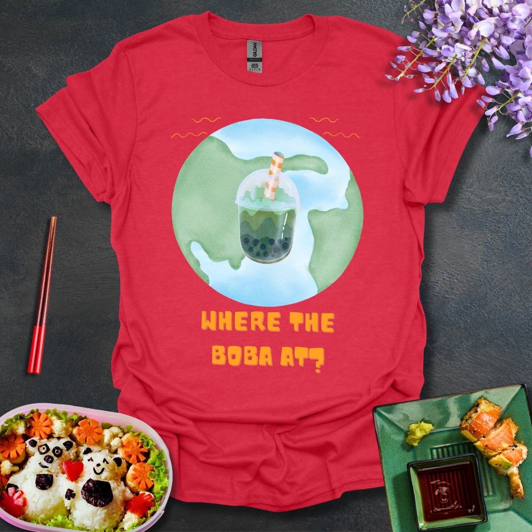 Where the Boba at? Softstyle T-Shirt
