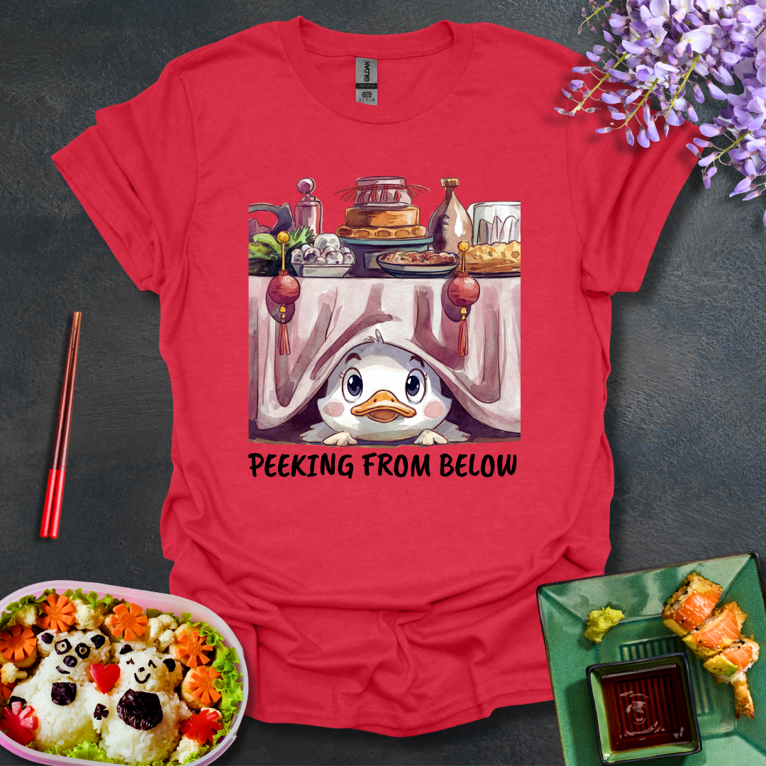 Peeking from Below Softstyle T-Shirt