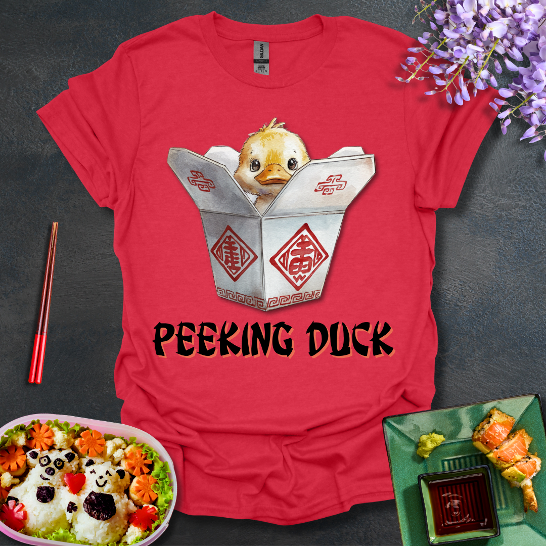 Peeking Duck Softstyle T-Shirt