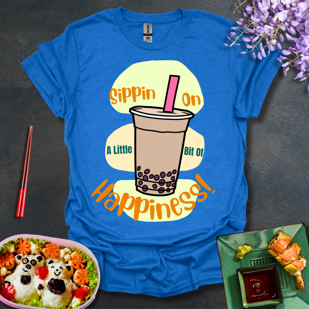Sippin' on Happiness Softstyle T-Shirt